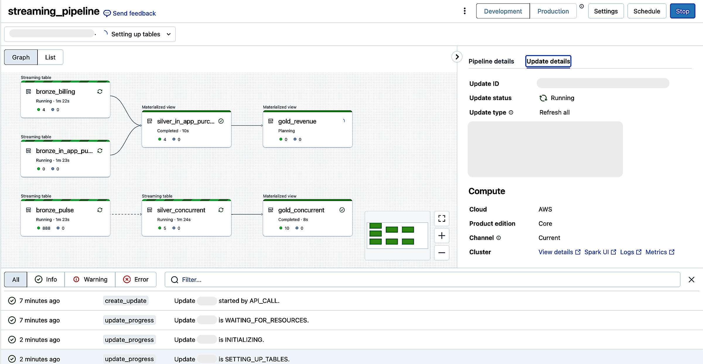 Databricks DLT 서비스로 구축한 스트리밍 파이프라인 (Medallion Architecture 활용)